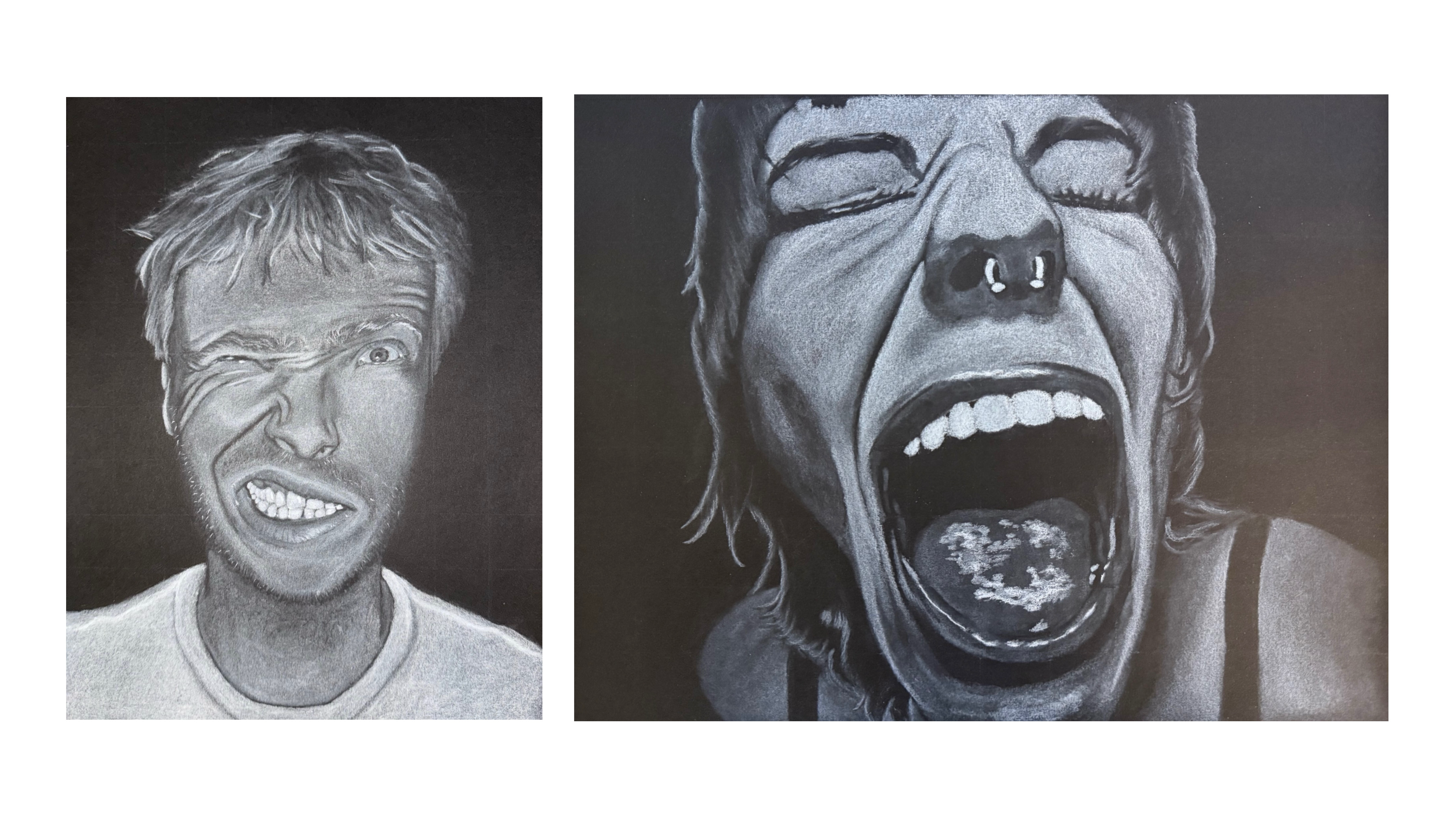 charcoal portraits